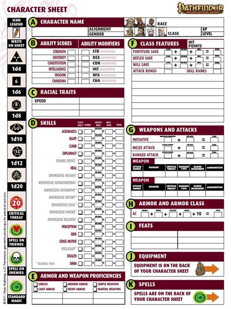 For detailed licensing information, see Legal Info. . Pathfinder 2e beginner box character sheet pdf